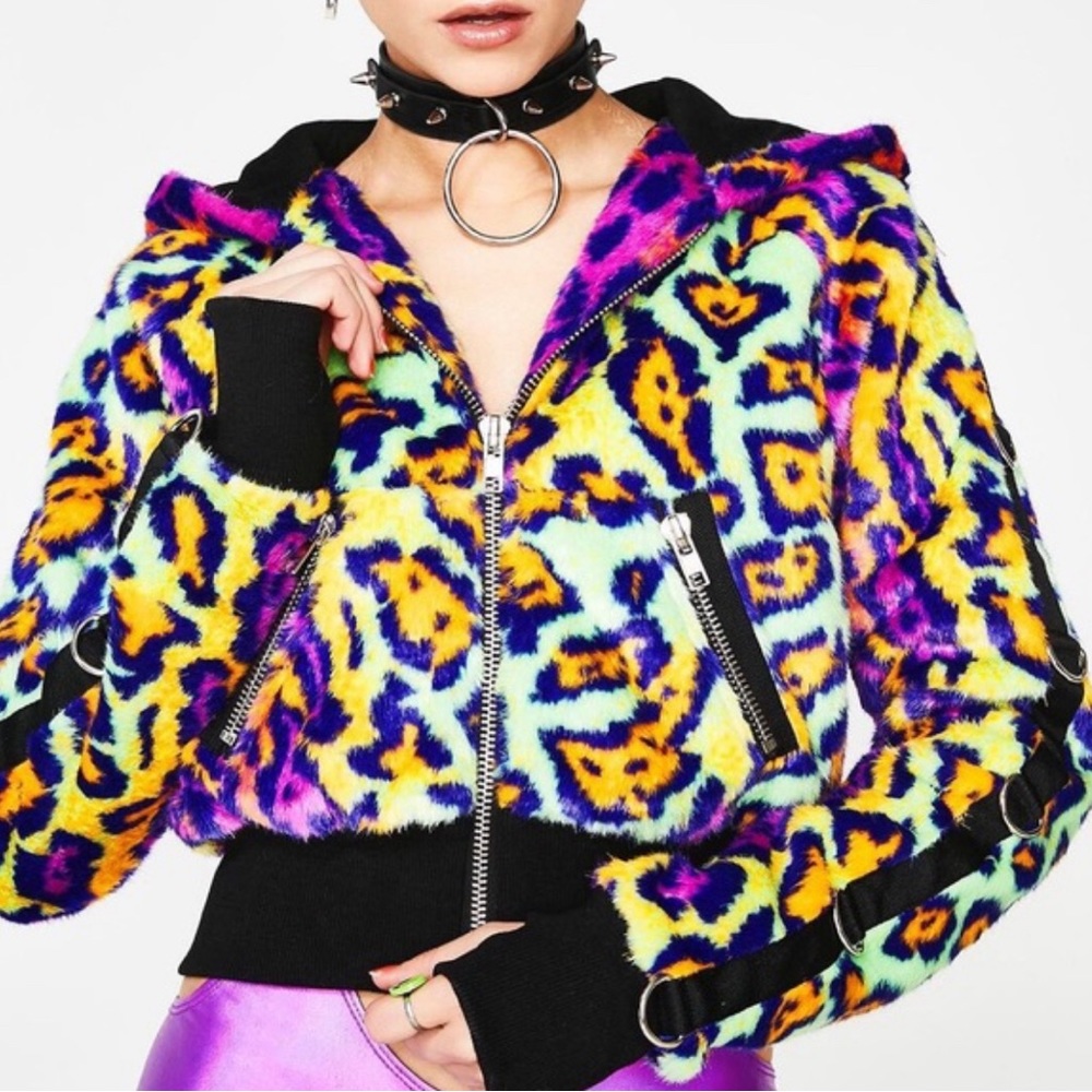 club exx neon jacket L runs small SOLD